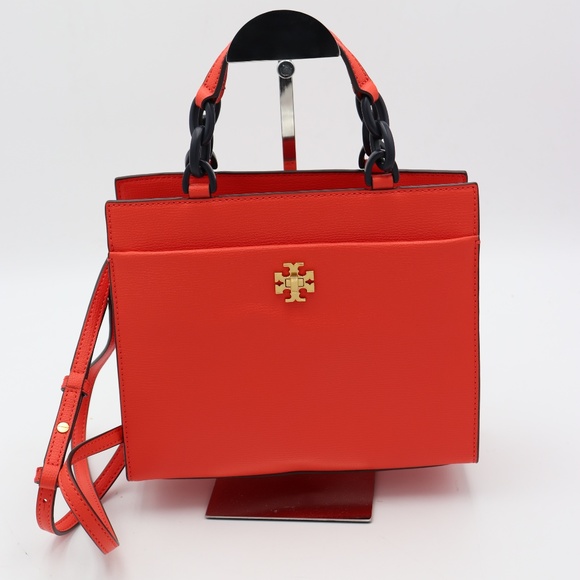 Tory Burch Handbags - Tory Burch Kira Leather Small Tote Crossbody Bag